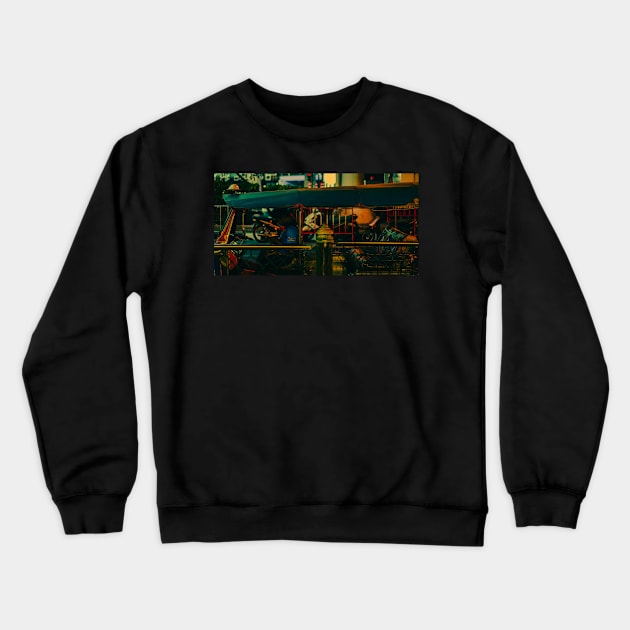 Tuk Tuk Driver Crewneck Sweatshirt by RubenTeshmar